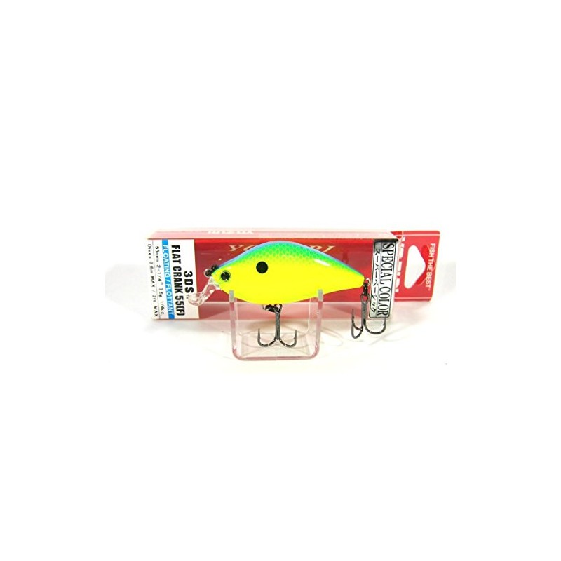 Yo-Zuri F1141 BCL 3DS Schwimmender Tauchköder, 6,4 cm, Blaue Rückseite,