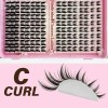 Kit De Cat Eye Pestañas,8-18mm,extensión De Pestañas