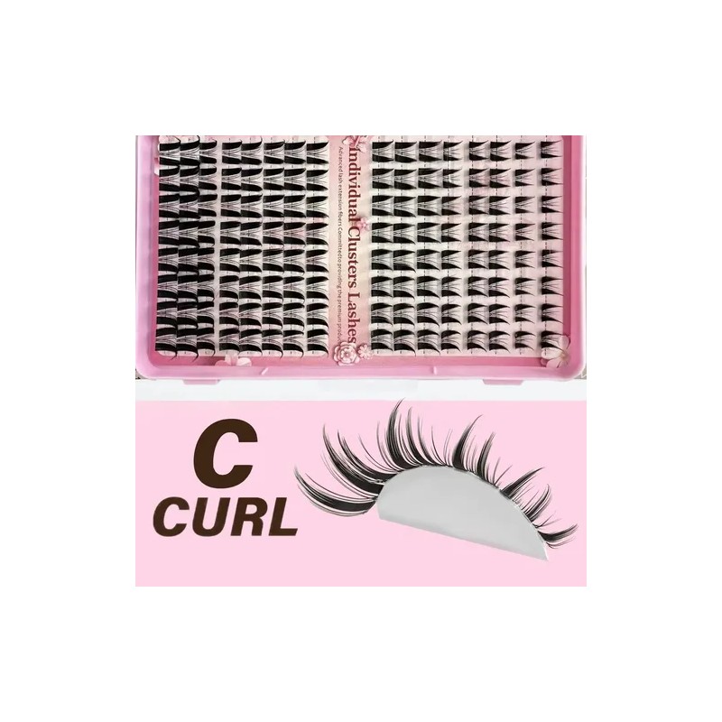 Kit De Cat Eye Pestañas,8-18mm,extensión De Pestañas