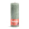 Bolsius Stompkaars Rustiek Jade Green - 19 cm / Diameter