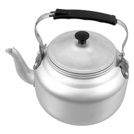 OHPHCALL Metal Tea Pot with Handle 800ml Water Kettle Teapot Lid for Home Camping Use