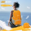 ZOMAKE 35L Lightweight Foldable Backpack - Packable Foldable Rucksack,Packable Backpcks