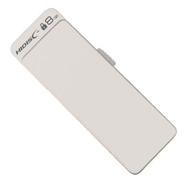 HIDISC USB 3.1, Gen1 Password Locking Flash Drive 8GB Slide