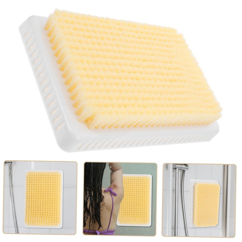 Ipetboom Efficient Back Scrubber for Shower Wall-mounted Back Rub Tool
