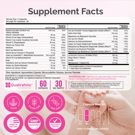 Power By Naturals Methyl Prenatal with Probiotics, Methylated Prenatal Vitamins for Women with Iron, B12, Choline, Ginger and 27+ Essential Nutrients, 60 Capsules