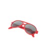 Kids/Childrens Size - Glossy Red Pilot Aviation Retro Classic Sunglasses!