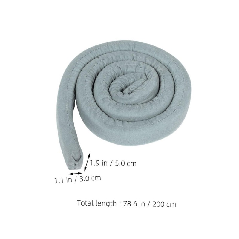 Ciieeo Bed Wedge Size Multi-Function Soft Foam Gap Filler Straps