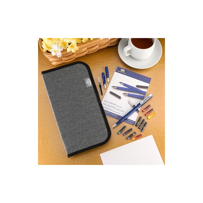 Royal & Langnickel Essentials Keep N' Carry Calligraphy Set, 21pc