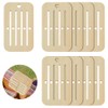 AHANDMAKER 10pcs Weaving Cards, Belt Weaving Kit Wooden Belt Weaving