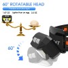 LHKNL Headlamp Flashlight, Lumen Ultra-Light Bright LED Rechargeable Headlight