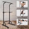 Unbranded Height Adjustable Dip Station Pull Up Bar For Home