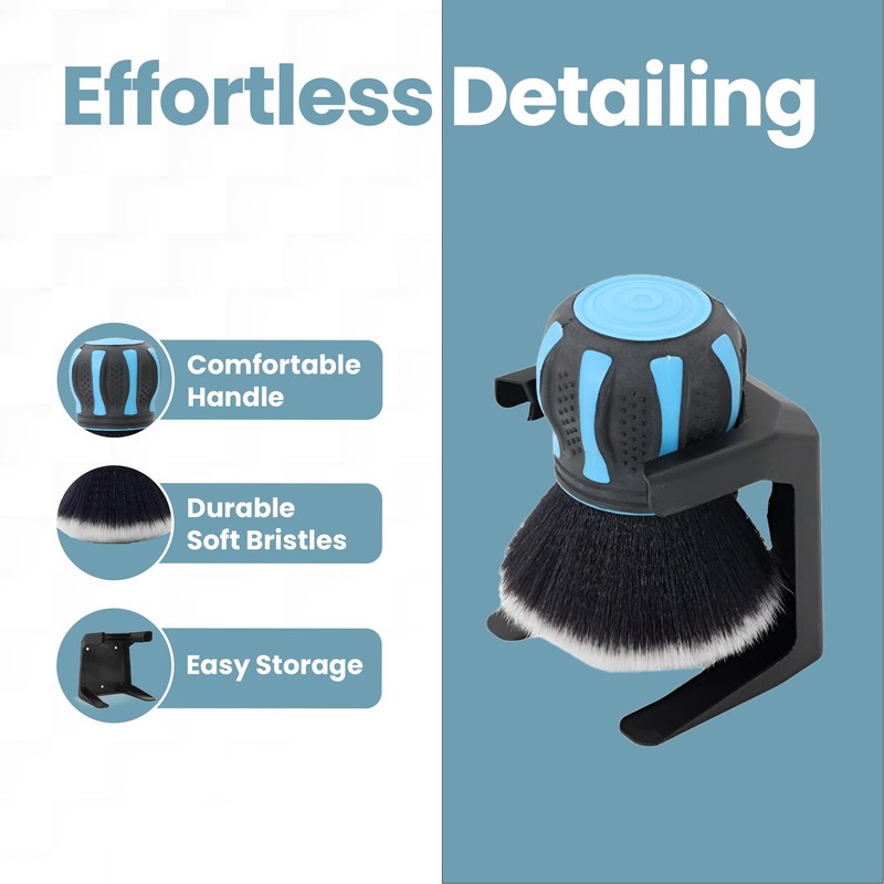 CA Detailing Car Detailing Brush – Soft Bristle Auto Cleaning