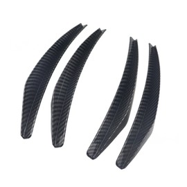 Front Tire Aerodynamic Improvement Part Aero Parts Fender Aero Fin Car Aerodynamic Parts Tire Aero Carbon-Style Universal Vehicle Parts Front Fender Parts Fuel Efficiency Improvement Parts Aero