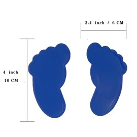 6 Color 42 Pairs 84 Prints Kid Shoe Stickers, Footprint Stickers Decals Wall, Floor, Staircase/Stickers Use in Classrooms, Dance Studios, Party Decorations (Children)