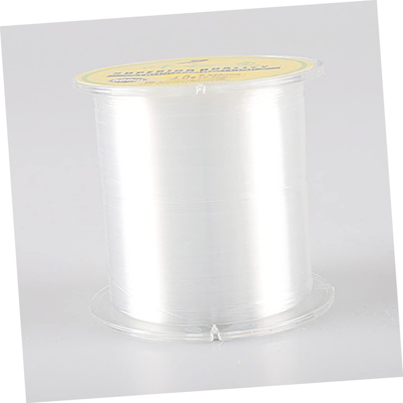 Sosoport 3pcs Invisible Nylon Fishing Line Strong Pulling Force Abrasion
