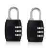 2 Pack Small Combo Locks 3 Digit Combination Lock Luggage