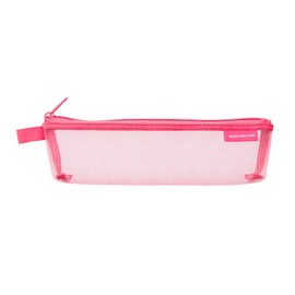 DESIGNPHIL 41830006 Midori Pen Case, Mesh Pen Case, Pink A