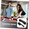Ipetboom Ergonomic Billiard Table Cleaning Brush with Wooden Handle and