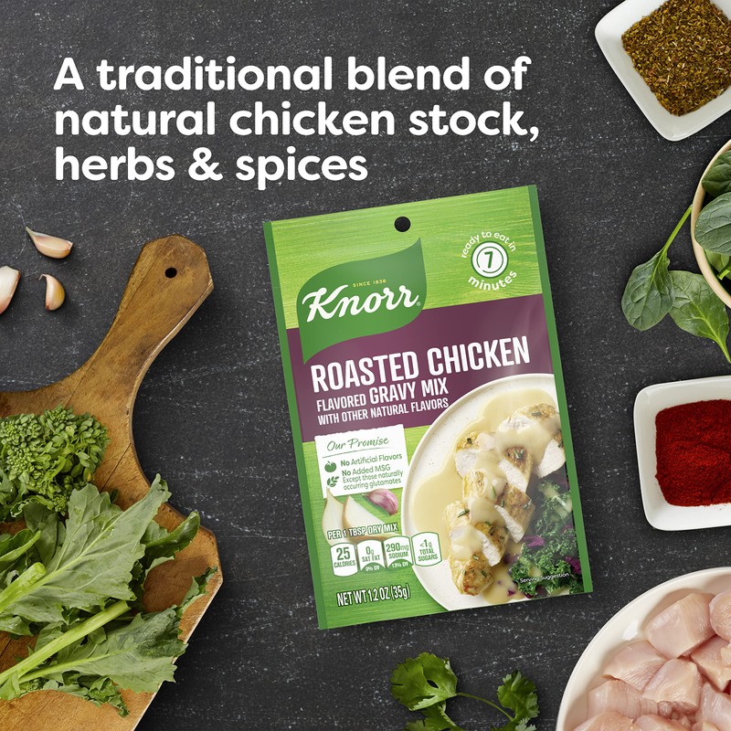 Knorr Gravy Mix Roasted Chicken Gravy For Delicious Easy Meals