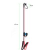 YETOR 10AWG Battery Alligator Clips,SAE Quick Release Adapter to Alligator