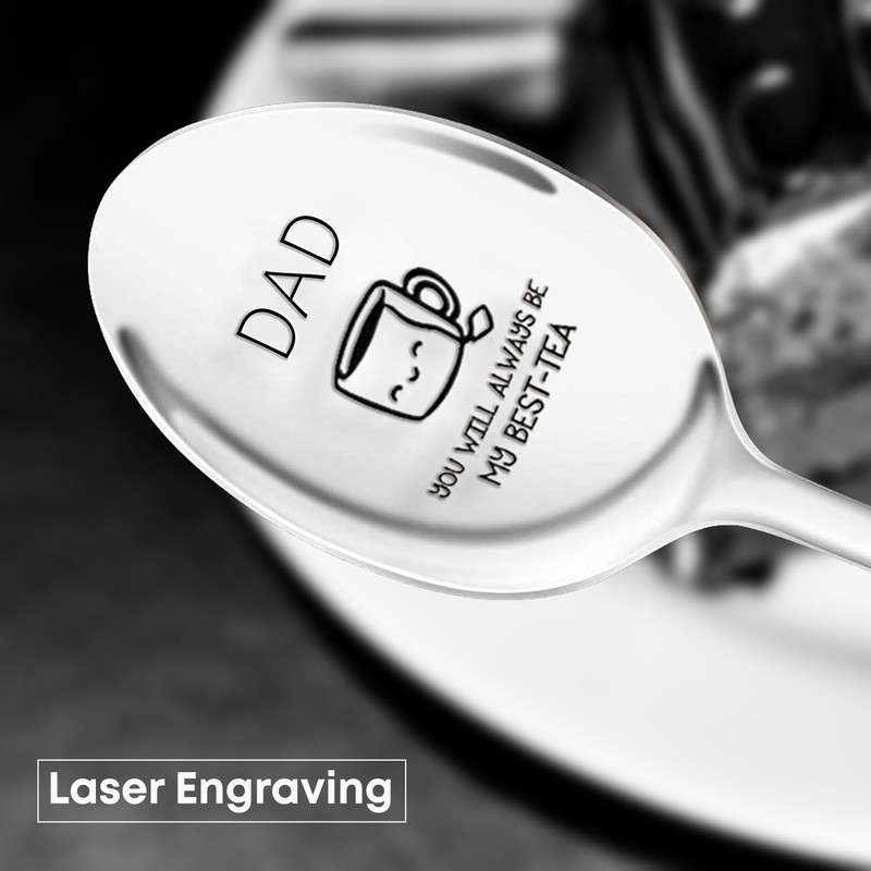 Dad Christmas Gift Spoon My Best-Tea Christmas Stocking Filler Present