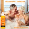 Persimmon Soap Body Odor Eliminator for Women Men, Nonenal Soap