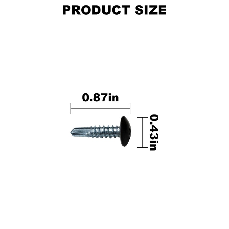 Trailer Exterior Self Tapping Screws (150pcs)#10 x 3/4'' Enclosed Car