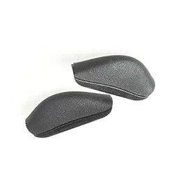 Locitude Rubber Nose Pads Pieces for Oakley Crosslink OX8027 OX8029 OX8031 OX8037 Eye Glass Eyeglasses Frames (Black Euro Size - 1 Pair)