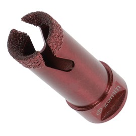 PRODIAMANT Speedmaster Tile Drill 25 mm Professional Quality for Angle Grinder for Drilling Tile fine Stoneware and Natural Stone Hole Saw with M14 Holder