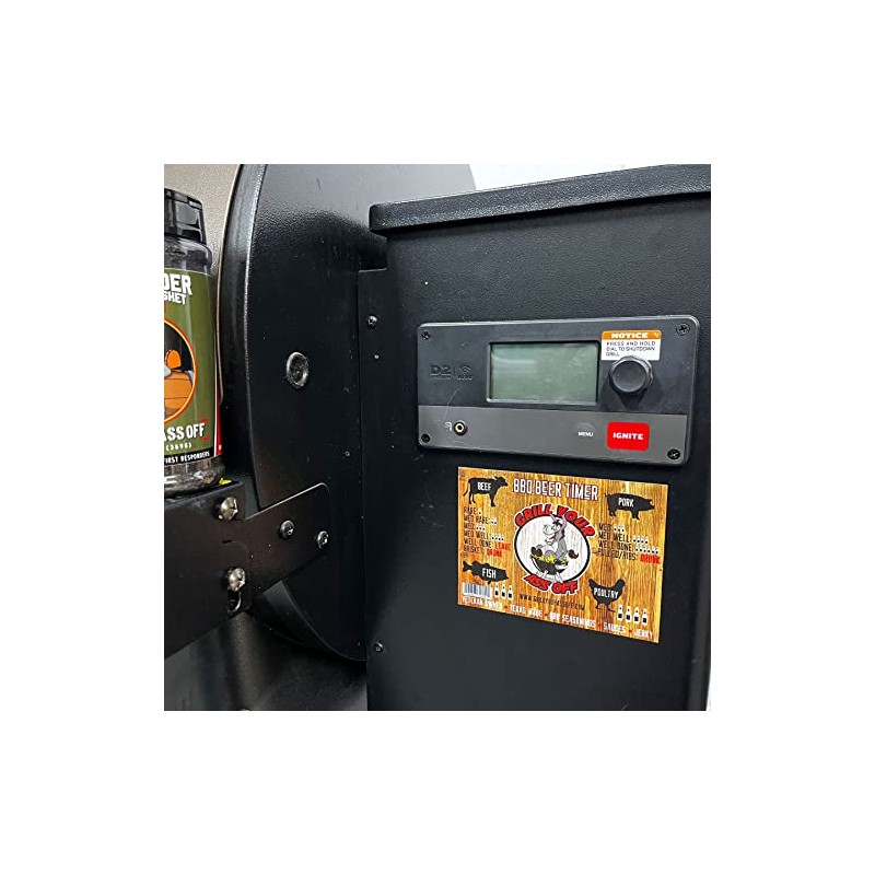 GYAO BBQ Beer Timer Magnet by Grill Your As* Off