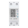 Voltage Protector Adjustable Current Power Monitoring Equipment with Backlight 230VAC
