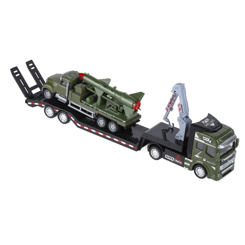 1:50 Tow Truck Toy Alloy Pull Back Car Highly Simulation