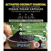 FoodPURA Coconut Activated Charcoal Capsules 1500mg x 90 100% Natural
