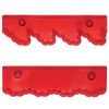 PME JEM Wide Frill Cutters, Set of 2,White,12.5 x 2