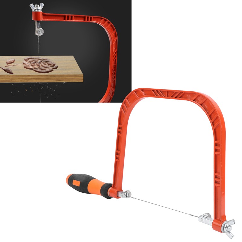 UShaped Aluminium Alloy Adjustable Junior Hacksaw Woodworking Hand Saw Tool