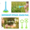 TOYANDONA Bubble Blowers, 3pcs Bubble Makers with Tray Bubble Wands