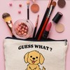 BEHIFL Golden Retriever Gifts Makeup Bag, Golden Retriever Gifts for