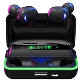 2024 New Version True Wireless Bluetooth Earbuds in-Ear Headphones Headset with Charging Case Compatible with Apple & Android, Dual Connect, Built-in Microphone, Stereo Sound - Model 23