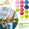 12er Set Tennis Dämpfer Lustig - Premium Silikon Vibrationsdämpfer mit