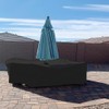 108 Inch Rectangular Oval Patio Table Chair Set Cover with