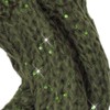 Caspar SC330 Women's Soft Knitted Loop with Sequins, Green, Unit