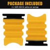 2 PCS SSR-338-54 Rear Helper Spring, PSLER Suspension Helper Springs