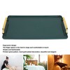 Large Handle Tray Double Ear Plastic Tray Rectangular Stable Multifunctional