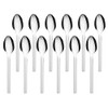 GRÄWE POESIE Dessert Spoons / Coffee Spoons 12 Pieces Stainless