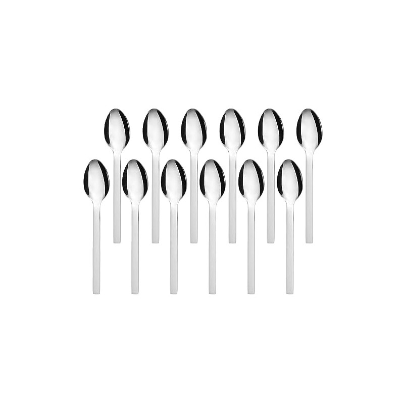 GRÄWE POESIE Dessert Spoons / Coffee Spoons 12 Pieces Stainless