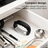 Stainless Steel Garlic Press Rocker, Portable Kitchen Essential, Ergonomic Handle