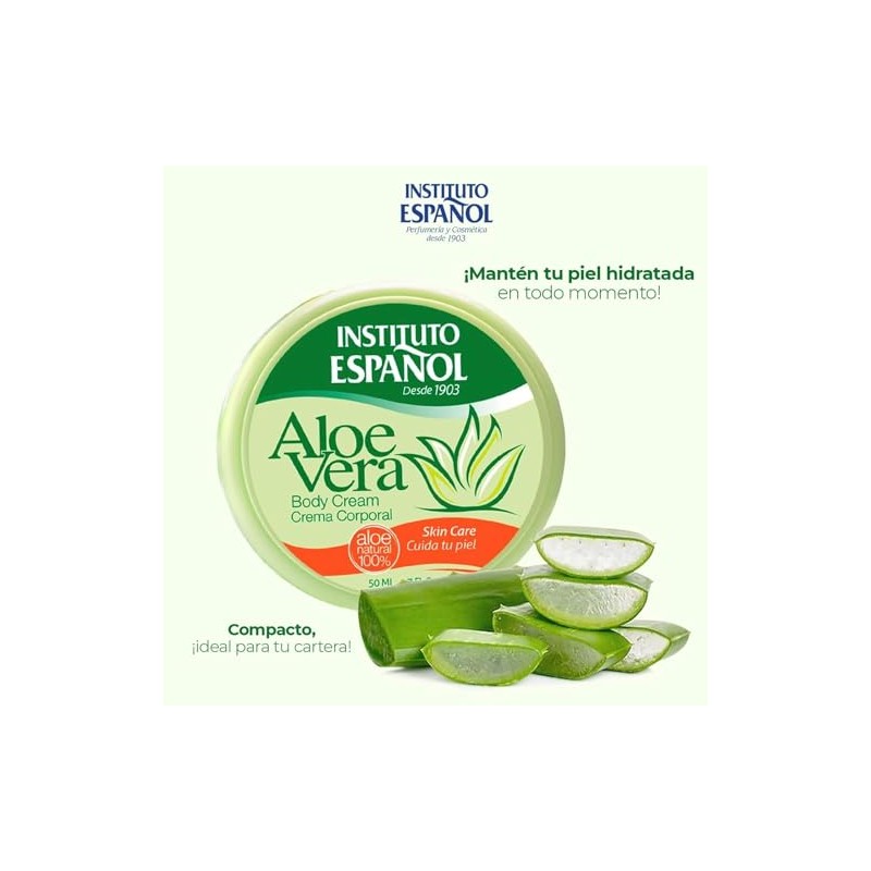 Crema Corporal, Facial Y De Manos Con Aloe Vera Del