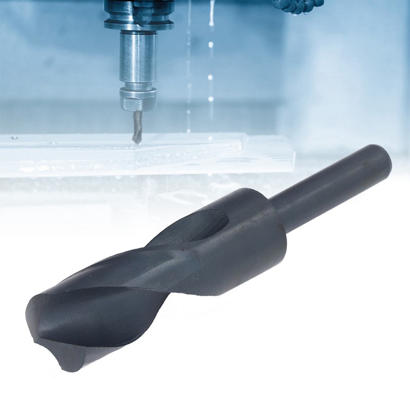 Reduced Shank Drill Bit High Speed Steel 1/2in Black Twist