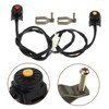 Ciieeo 2pcs Motorcycle Stop Button Push Button Switch for ATV