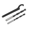 Wood Dowel Hole Drilling Guide Jig Kit Woodworking Carpentry Positioner